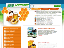 Tablet Screenshot of apifito.net